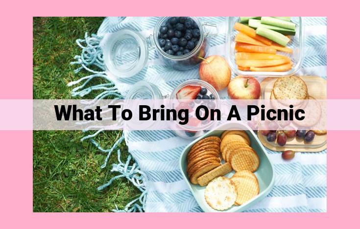 what to bring on a picnic