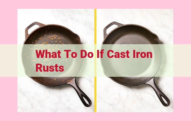 what to do if cast iron rusts