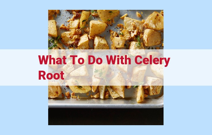 what to do with celery root