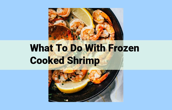 what to do with frozen cooked shrimp