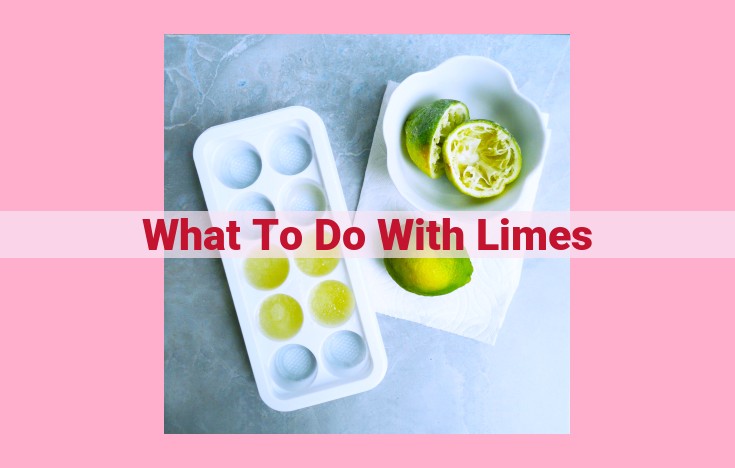 what to do with limes