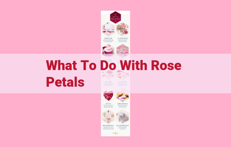 what to do with rose petals