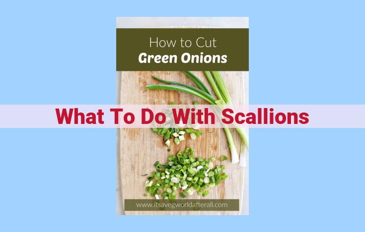 what to do with scallions