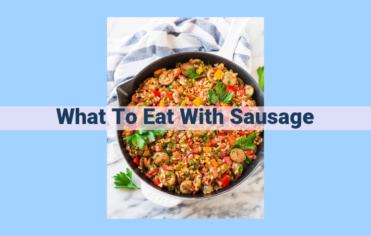 what to eat with sausage