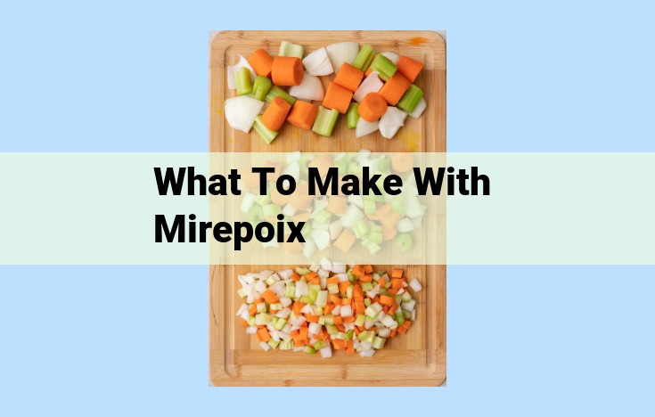 what to make with mirepoix