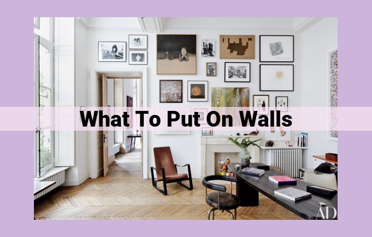 what to put on walls