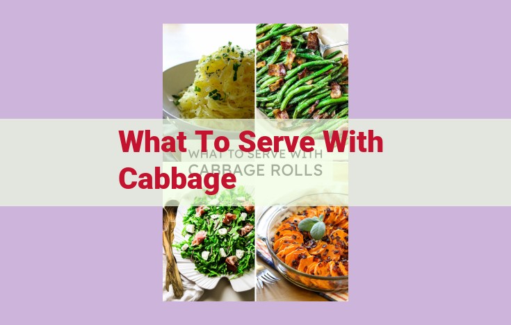 what to serve with cabbage