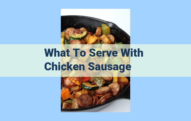 what to serve with chicken sausage