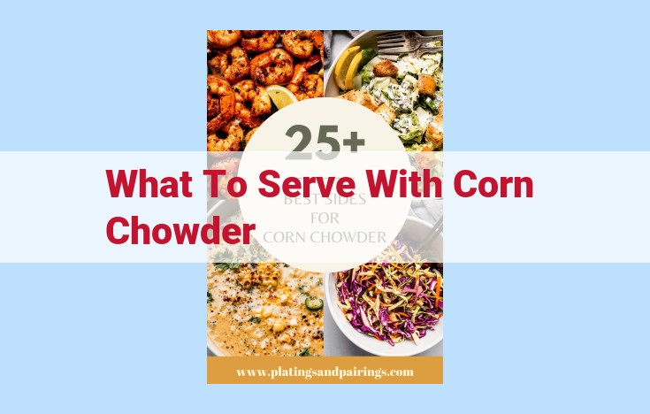 what to serve with corn chowder