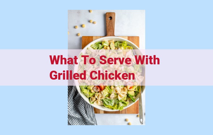 what to serve with grilled chicken