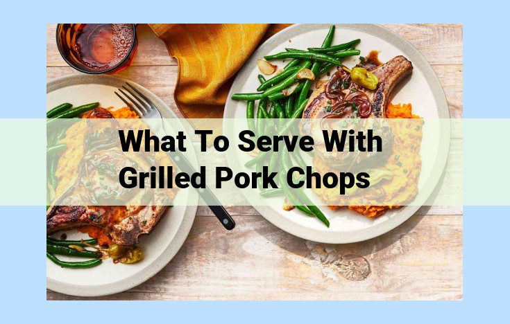 what to serve with grilled pork chops