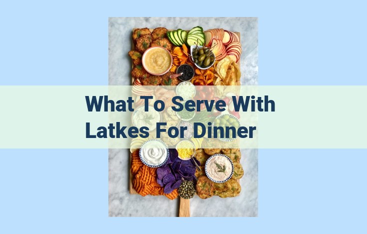 what to serve with latkes for dinner