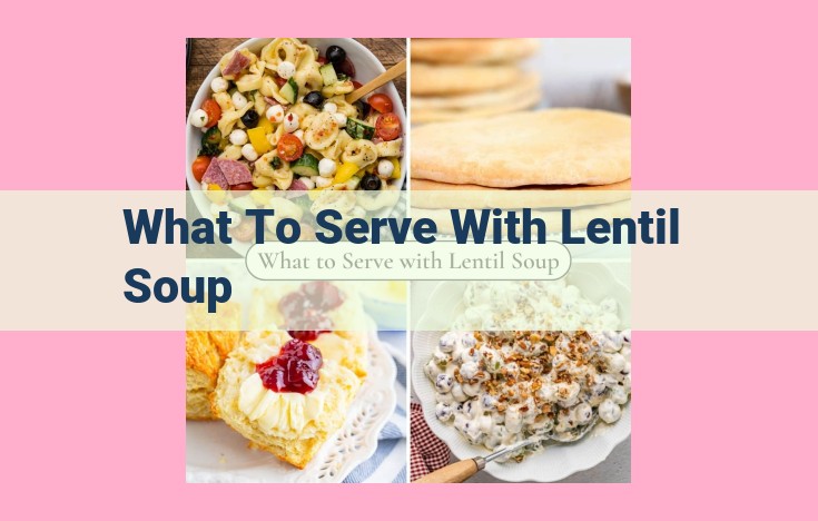 what to serve with lentil soup