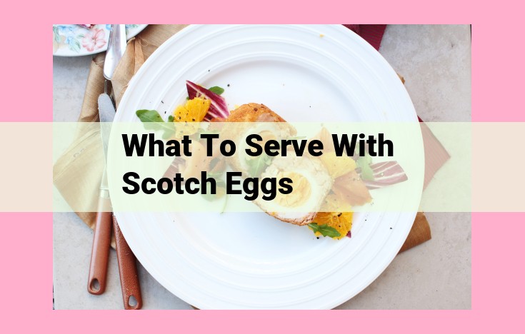 what to serve with scotch eggs