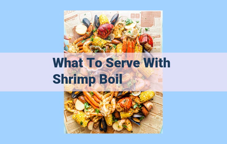 what to serve with shrimp boil