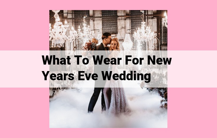 what to wear for new years eve wedding