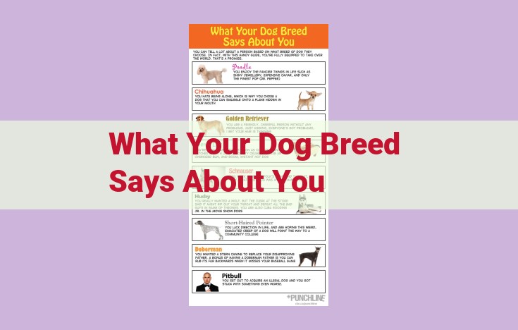 what your dog breed says about you