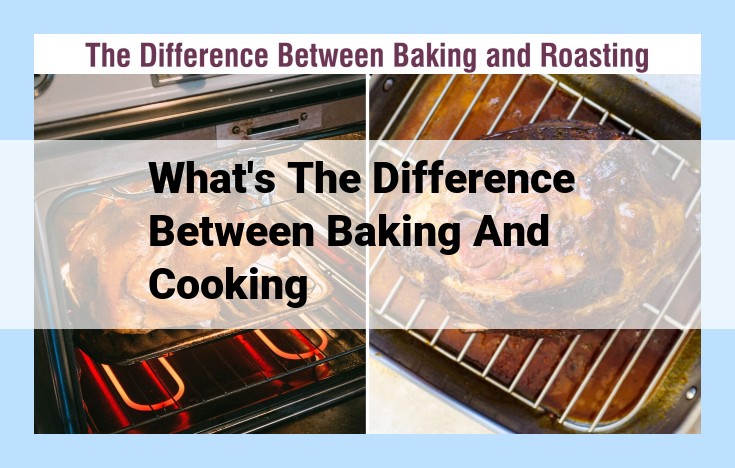 what's the difference between baking and cooking